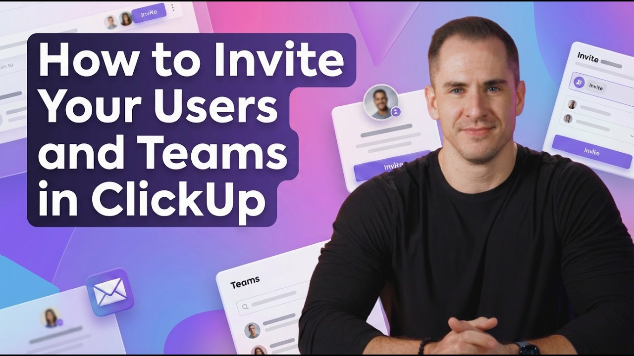 How to Invite your Users and Teams in ClickUp