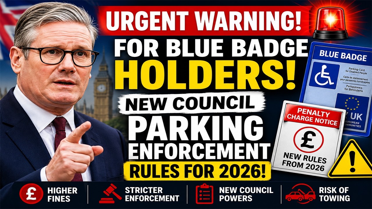 URGENT Warning For Blue Badge Holders New Council Parking Enforcement Rules For 2026