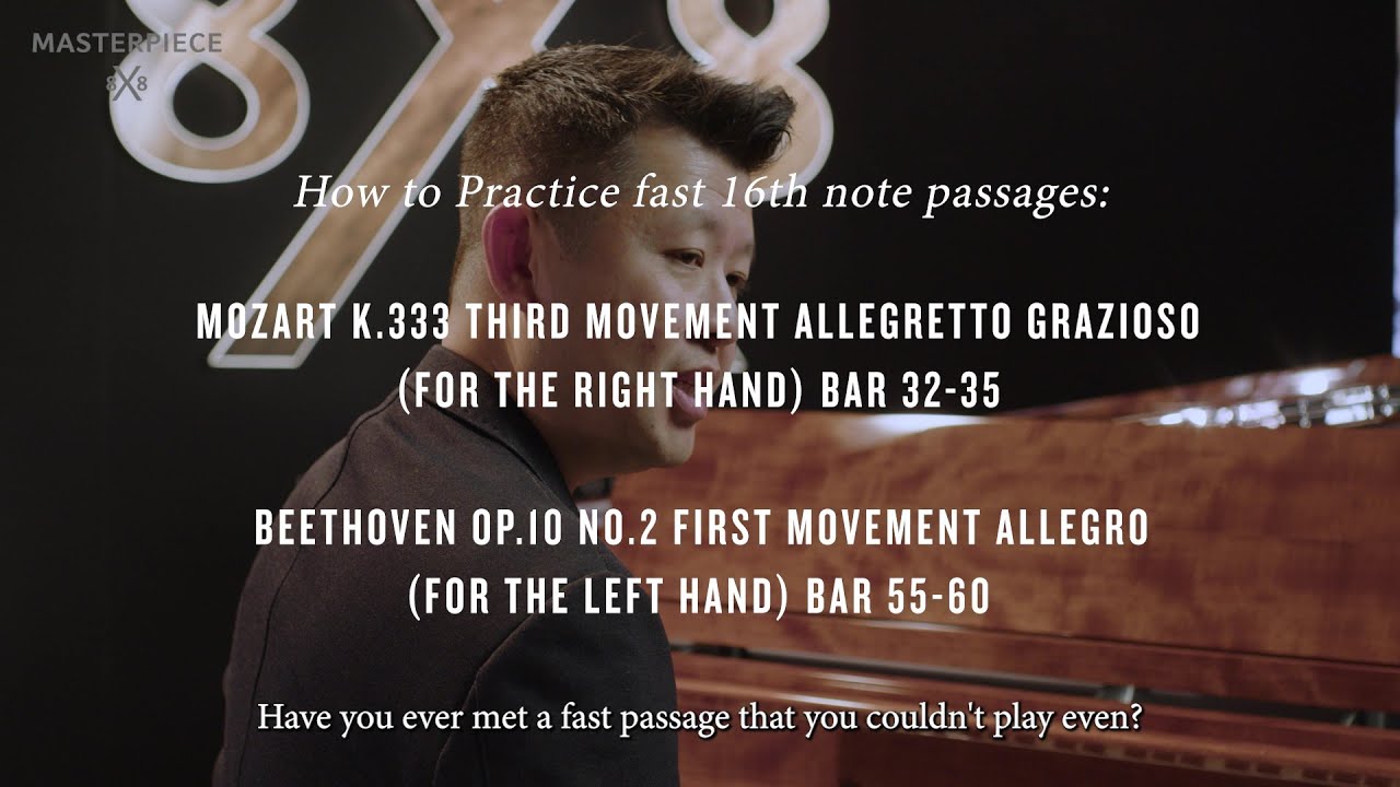 Keys to Mastery Episode 3 - How To Practice Fast 16th Note Passages