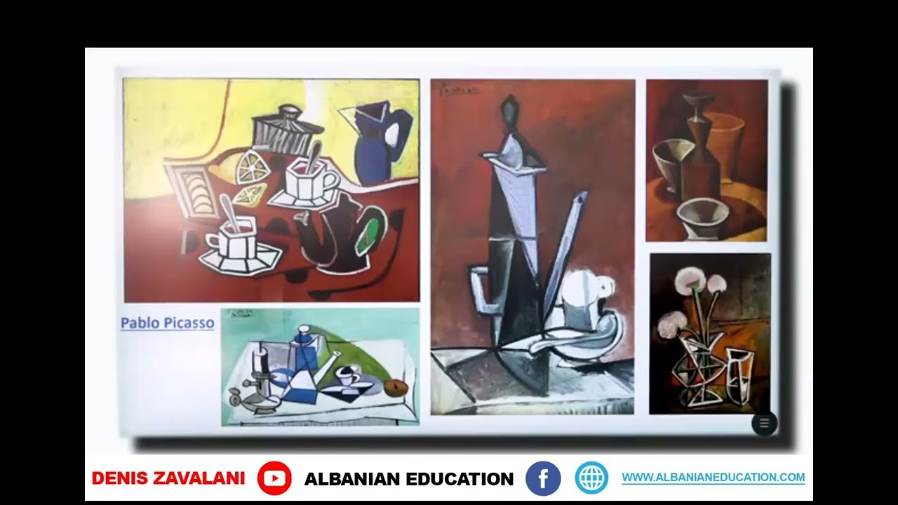 9 16 016 Java 25 Art figurativ natyrë e qetë kubizëm, teknika laps, ngjyrat