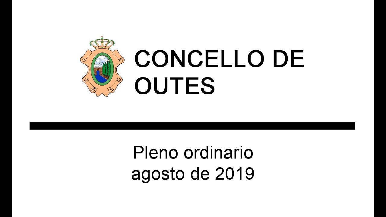 Pleno de agosto de 2019