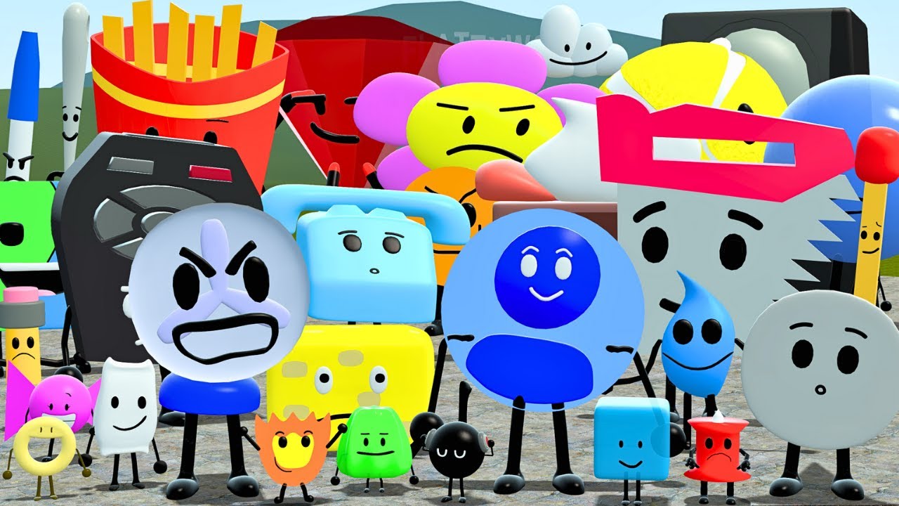 All New Battle For Dream Island 3D Nextbots In Garry's Mod