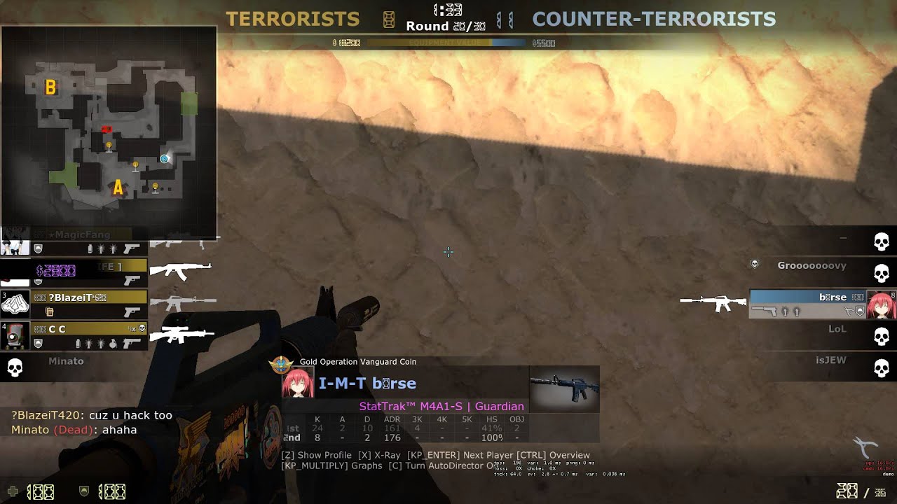 scrub tries to hvh me