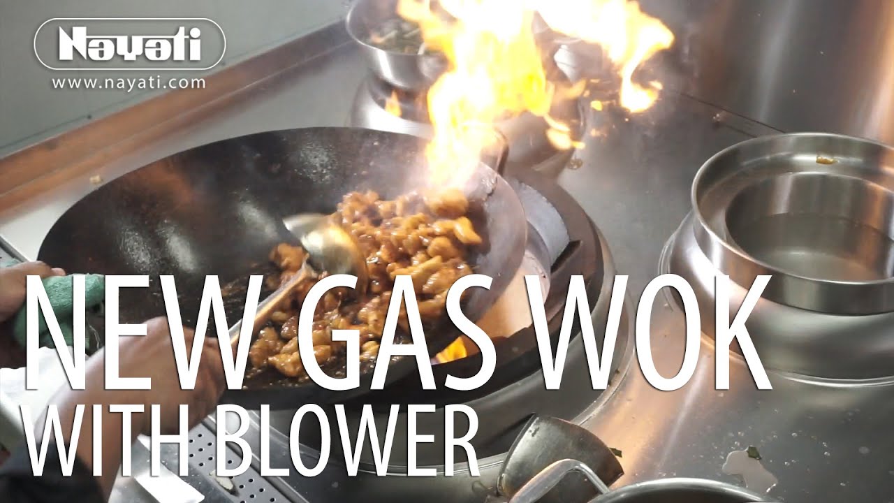 Nayati New Gas Wok with Blower