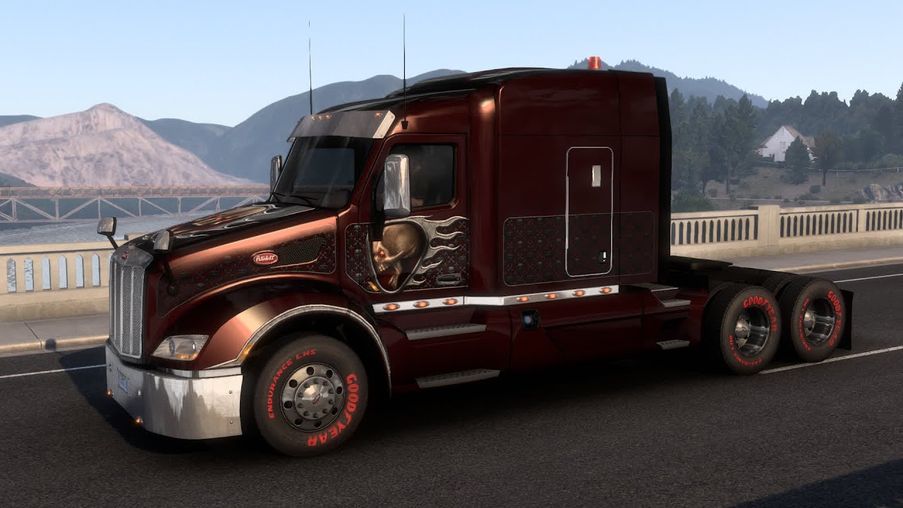 1266 / ATS 1.47 / Peterbilt 579 / Уэнатчи (WA) - Рок-Спрингс (WY).