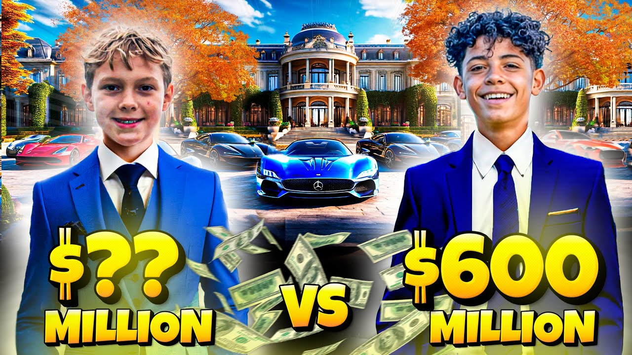 Cristiano Ronaldo' Son VS Neymar' Son - LIFESTYLE BATTLE