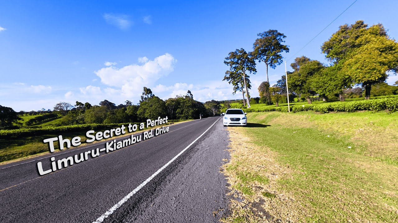 Golden Hour Magic on the Road | Scenic Drive on Limuru-Kiambu Road