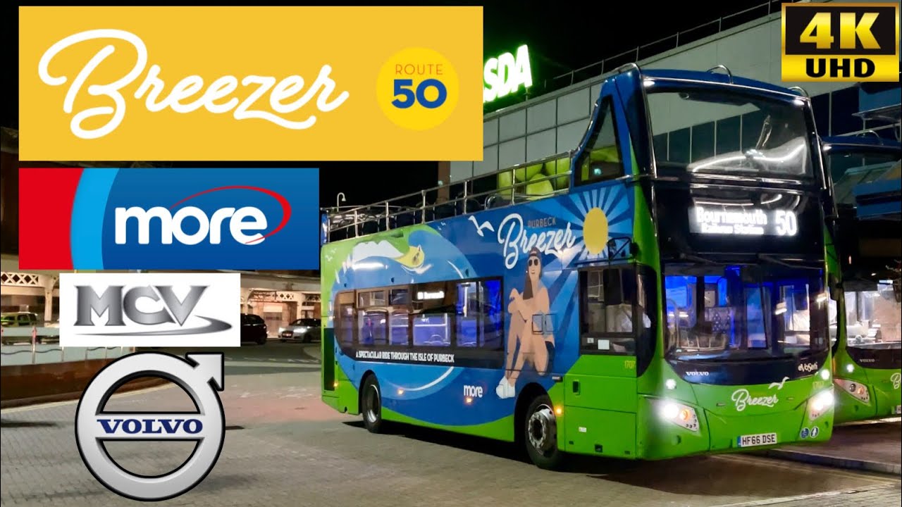 [Morebus: Purbeck Breezer 50 Swanage to Bournemouth via Sandbanks Ferry] MCV EvoSeti Volvo B5TL