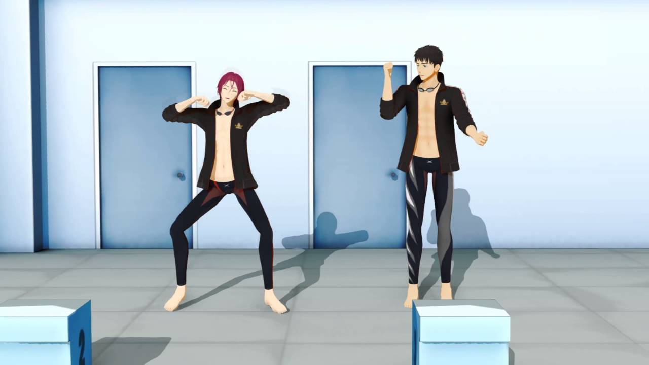 【MMD x FREE!!】Shake It Off! Anime Style