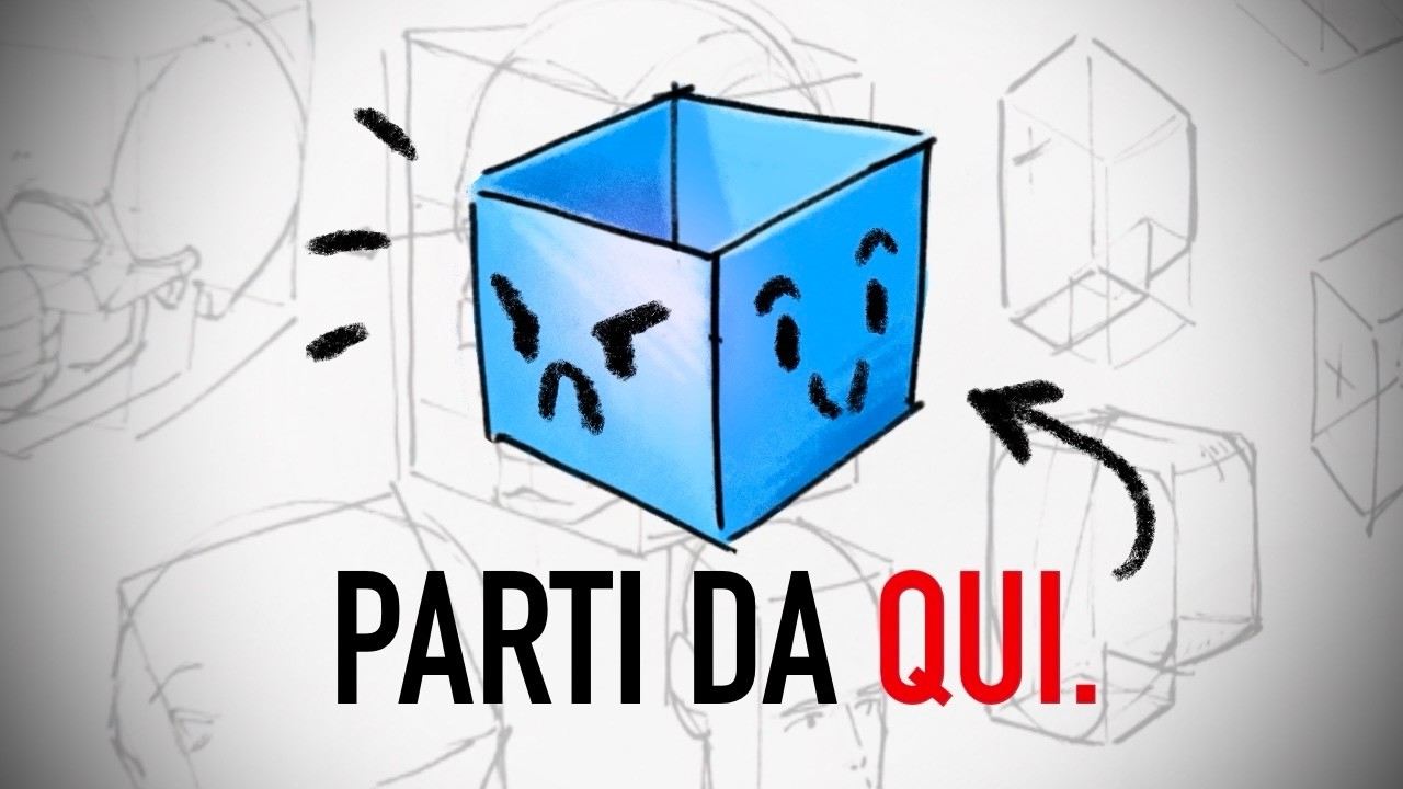 📦La BASE per IMPARARE a DISEGNARE QUALUNQUE COSA
