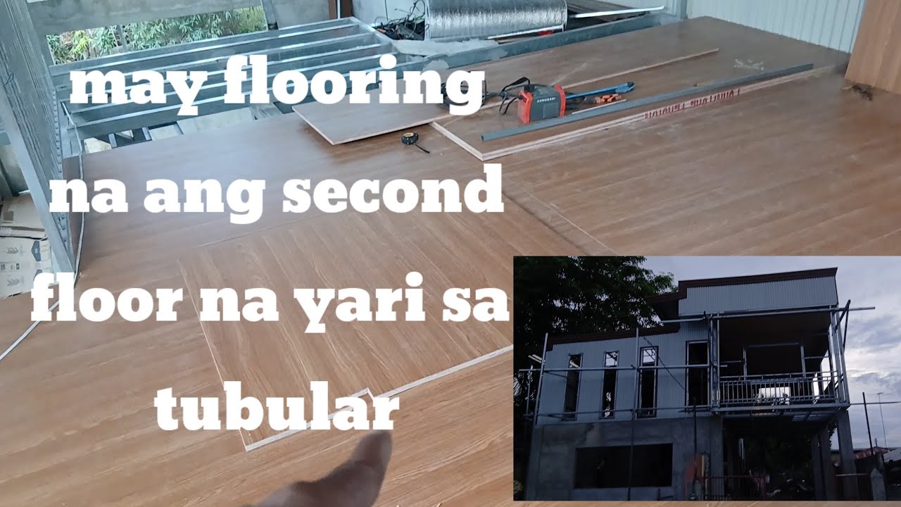 Board na matbay at may color para sa flooring ng bahay na yari sa tubular