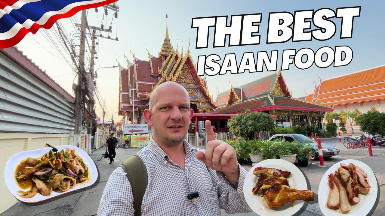 Eating Amazing Isaan Food in Saphan Khwai, Bangkok! 🐷🔥🍗