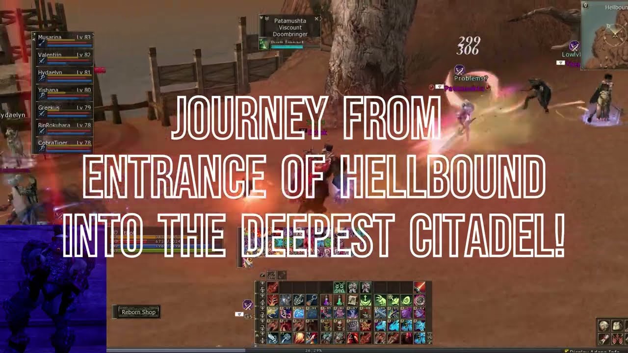 L2 Reborn Tarnekro 9/9-23 Hellbound journey VS Zerg