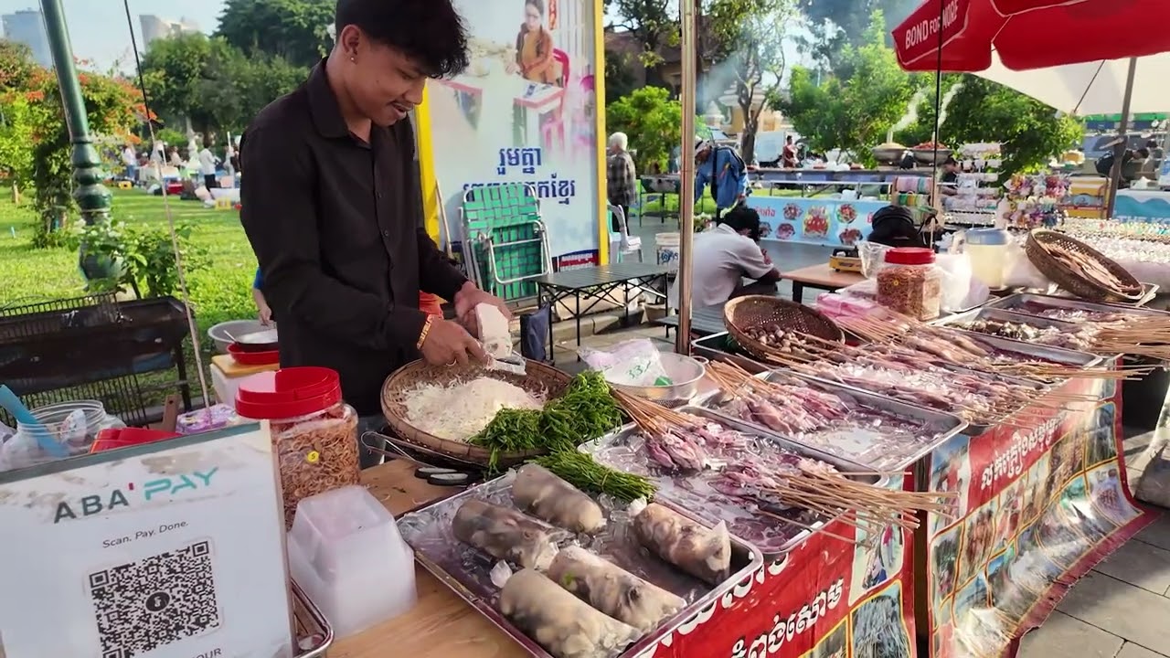 Popular Cambodia Street Food 2026 Collection, Phnom Penh Walk Street Tour Guide Explore #37