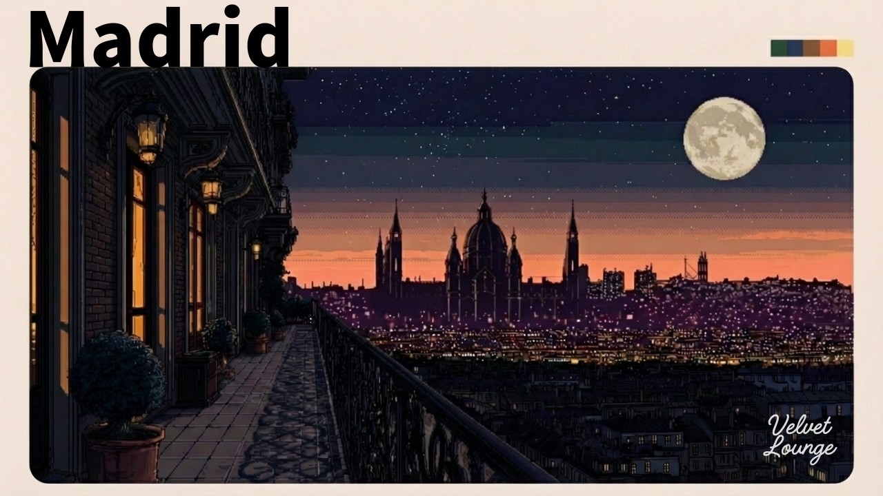 Madrid | Jazz House Mix | BOLDEN, BERLIOZ Set | Midnight Elegance & Chill Vibes