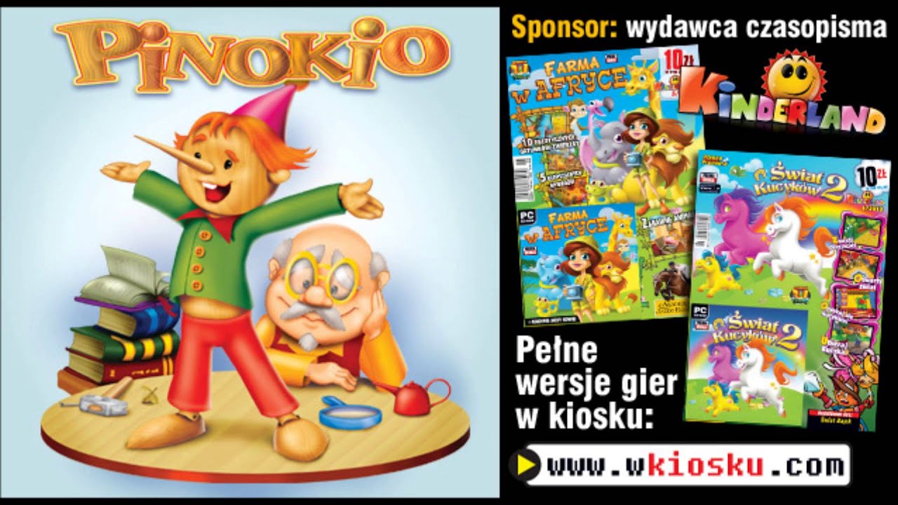 Pinokio bajka audio 27min