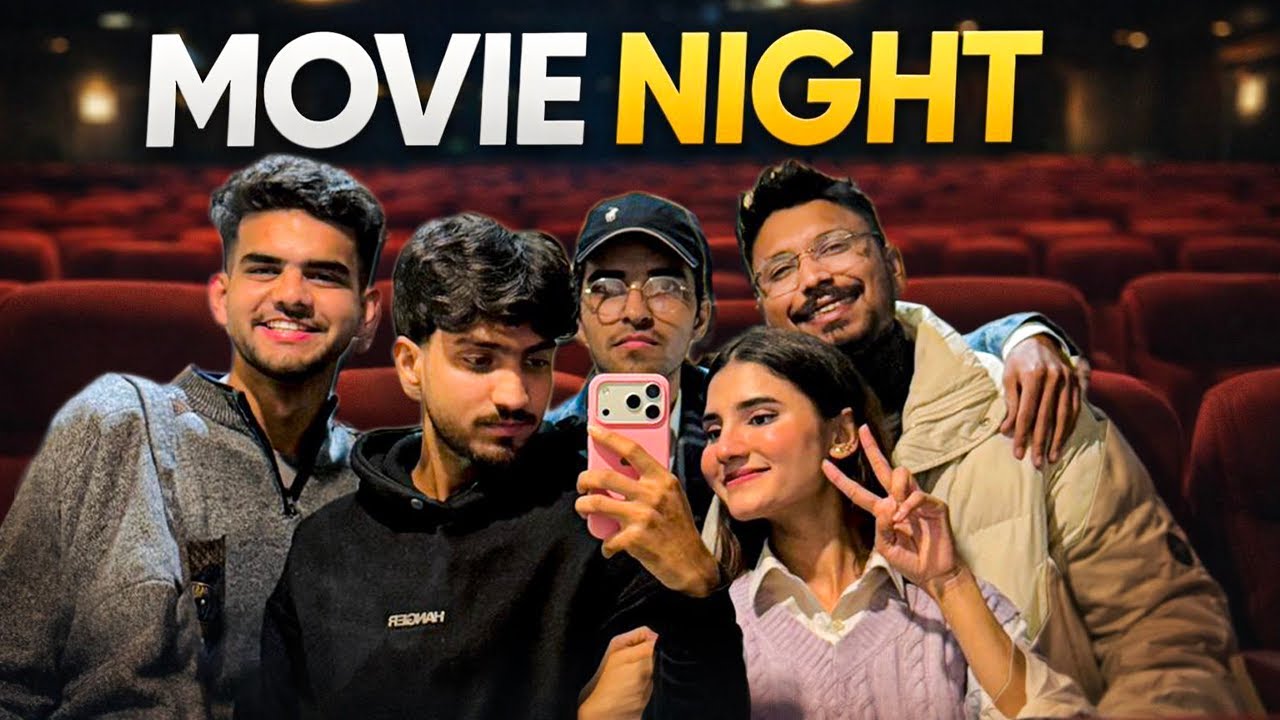 Movie Night With Friends😍| B05