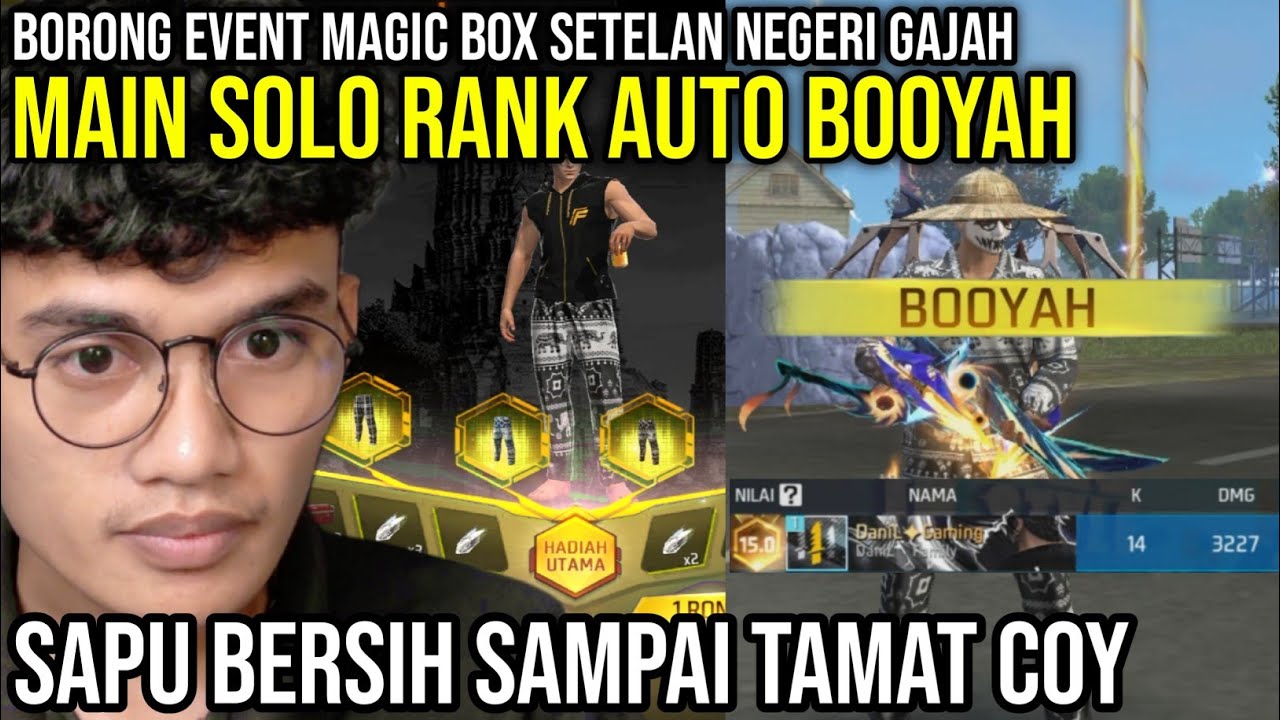 BORONG EVENT KOLEKSI BUNDLE SETELAN NEGERI GAJAH THAILAND SAMPAI TAMAT! SOLO RANK AUTO BOOYAH WKWK 😂