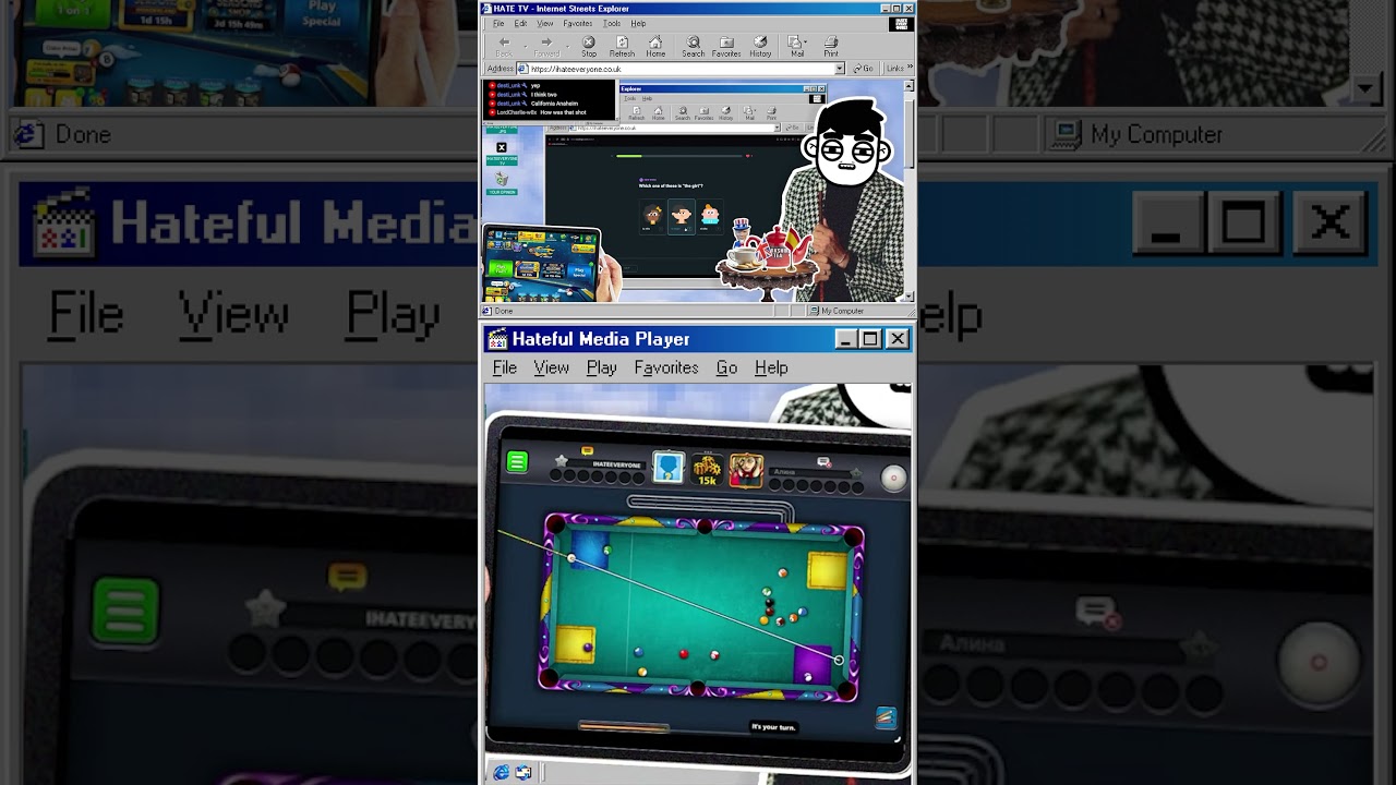 Can You Beat 8Ball Pool Learning Spanish? pt1 