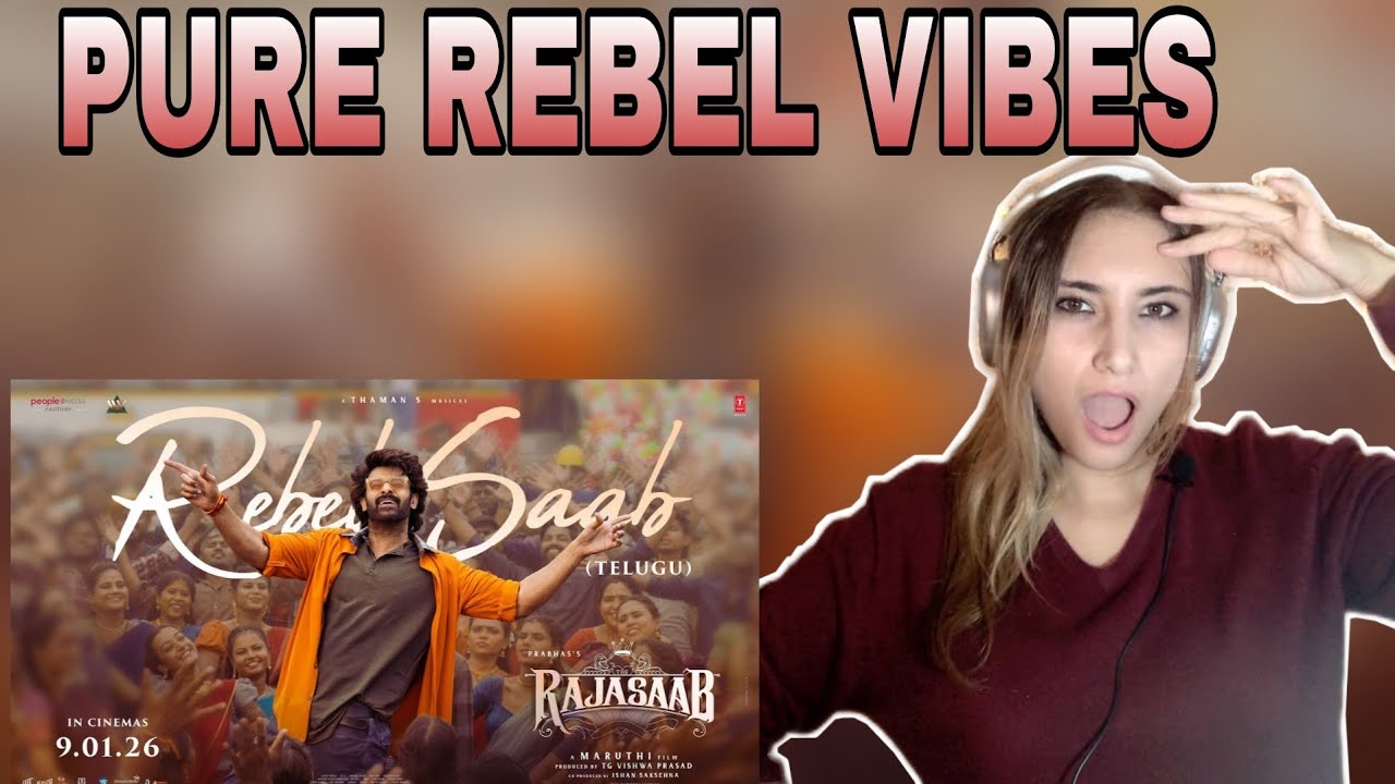Лирическая реакция Rebel Saab / The Raaja Saab / Prabhas / Thaman S