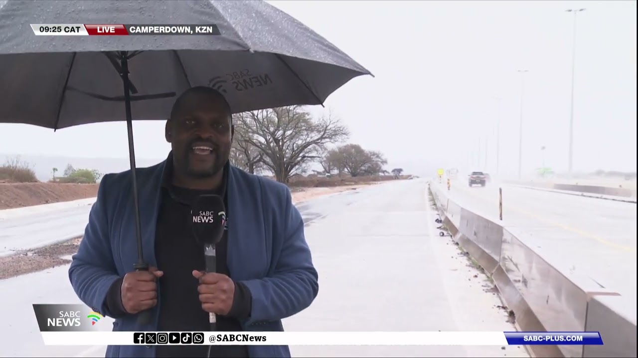 Snow forces road closures across KZN