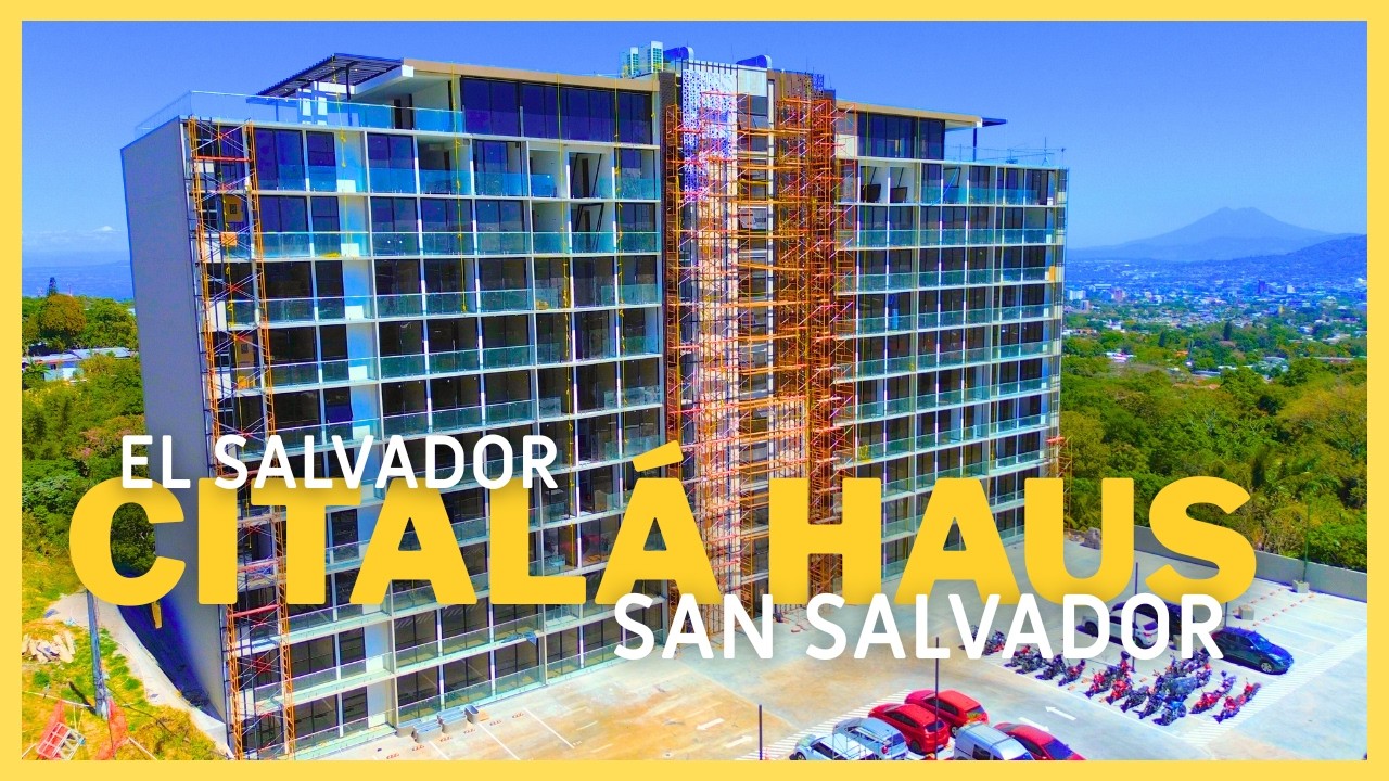 El NUEVO EDIFICIO casi finalizado del Distrito Masferrer de San Salvador - CITALA HAUS
