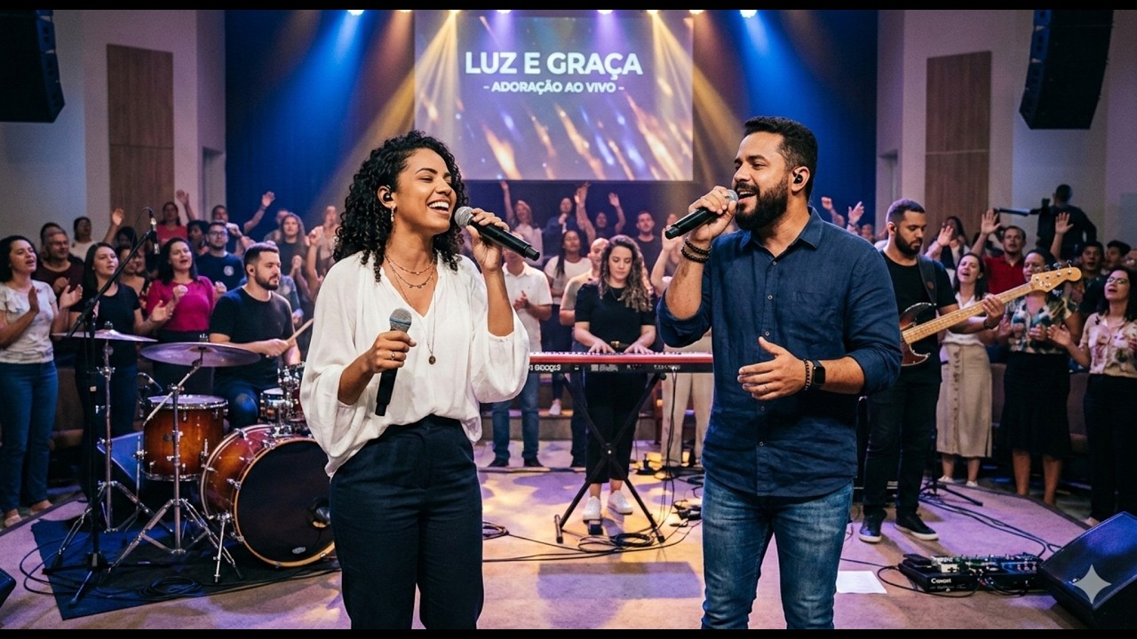 LUZ QUE ME GUIA - MÚSICA GOSPEL - CÉU ATMOSFÉRICO