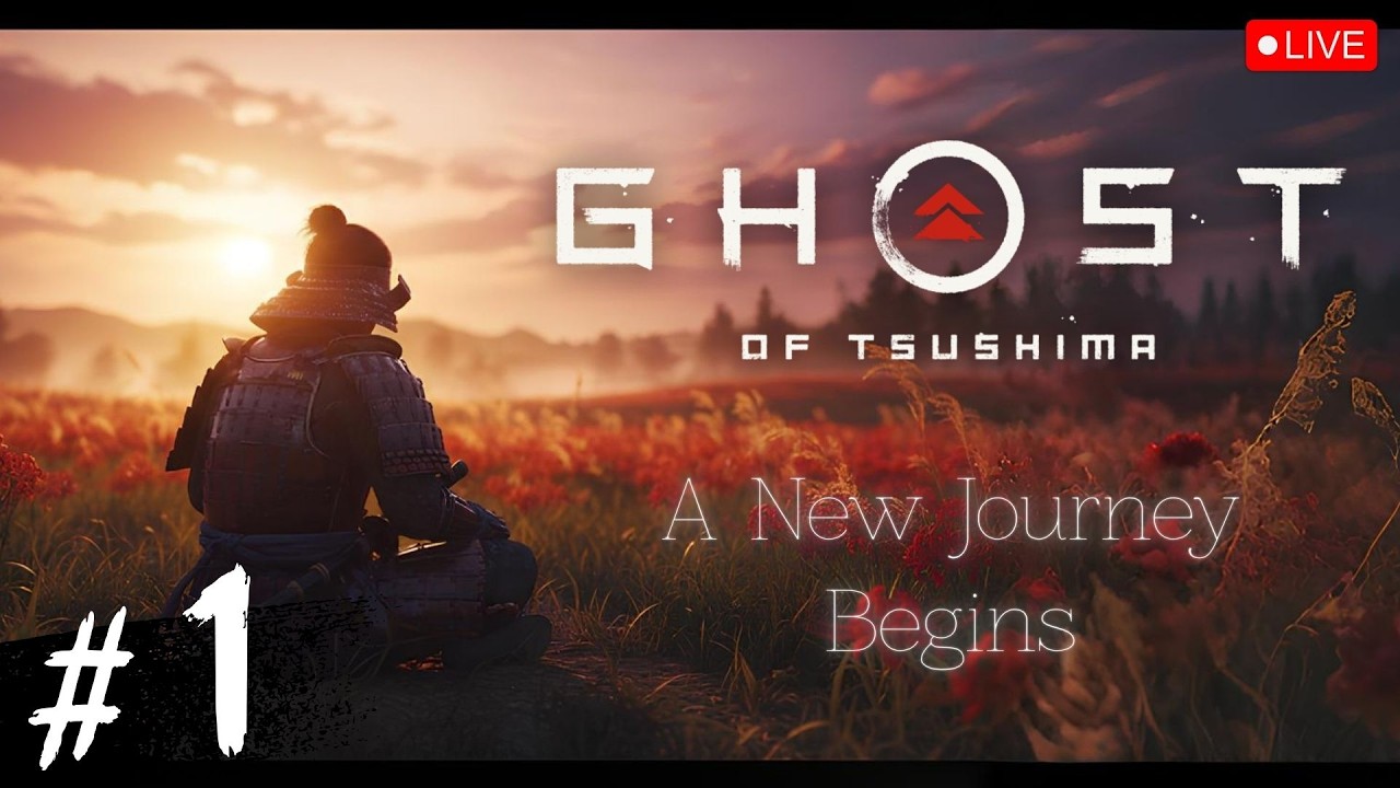 Ghost of Tsushima LIVE 🔥 First Gameplay Walkthrough  – Stunning Samurai Combat! | PappuBhaiKaAdda