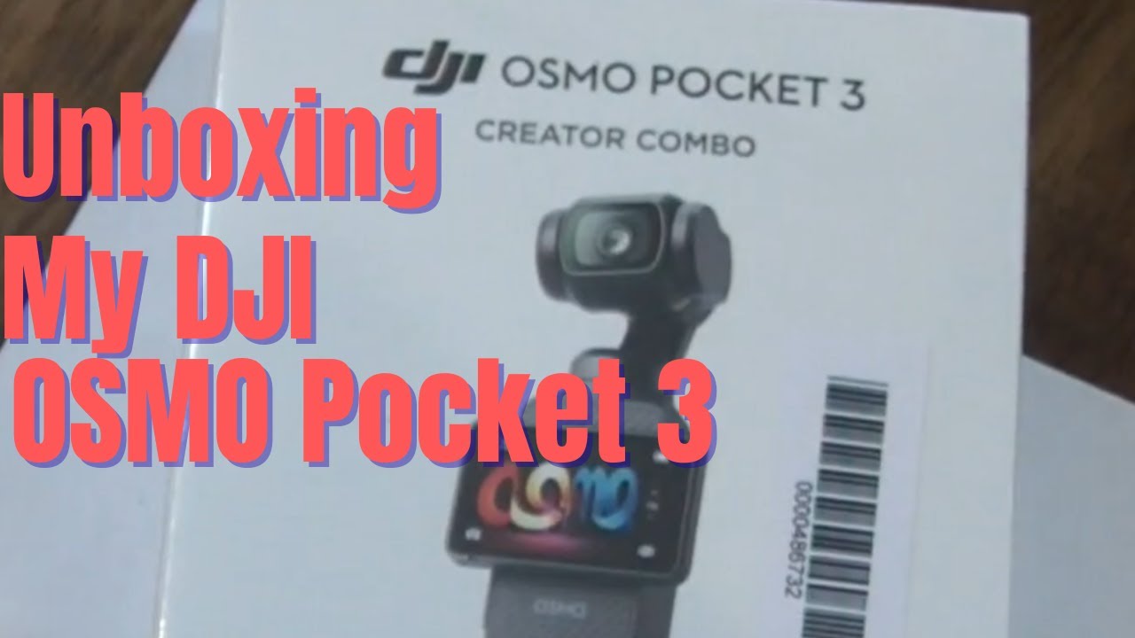 DJI Camera Unboxing