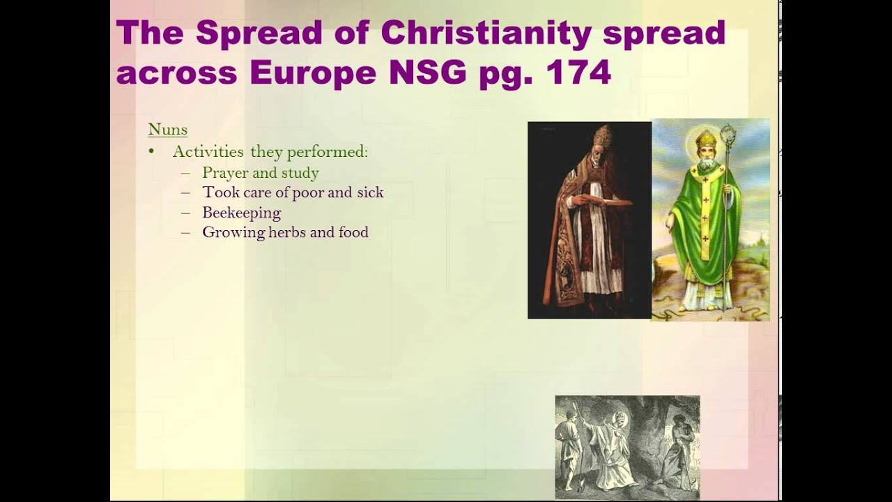 The Spread of Christianity in Europe