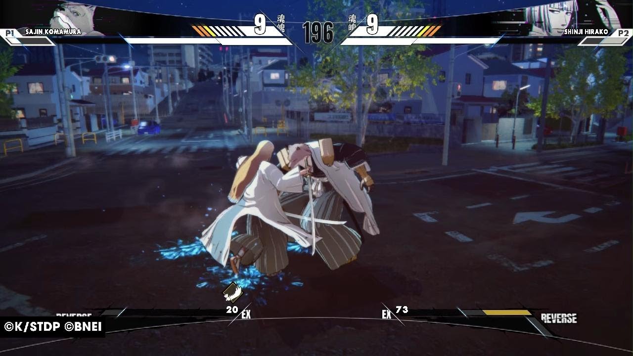 Komamura vs Shinji ita