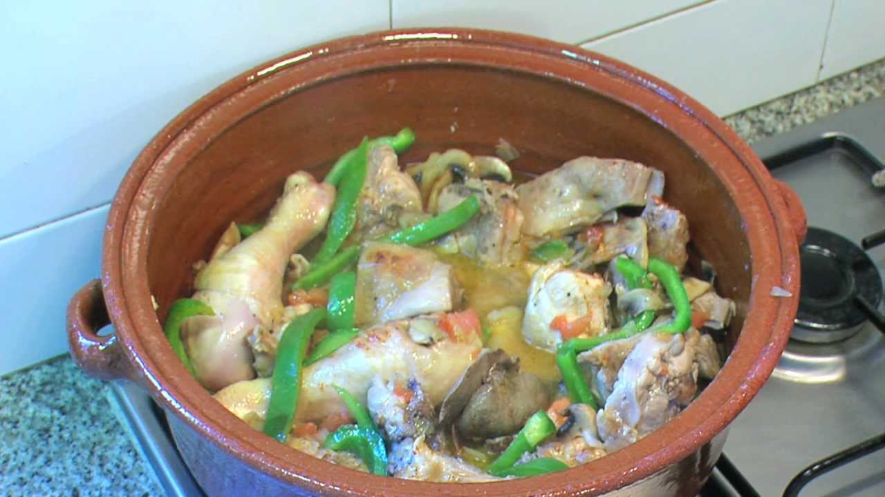 Arròs caldós amb conill i pollastre