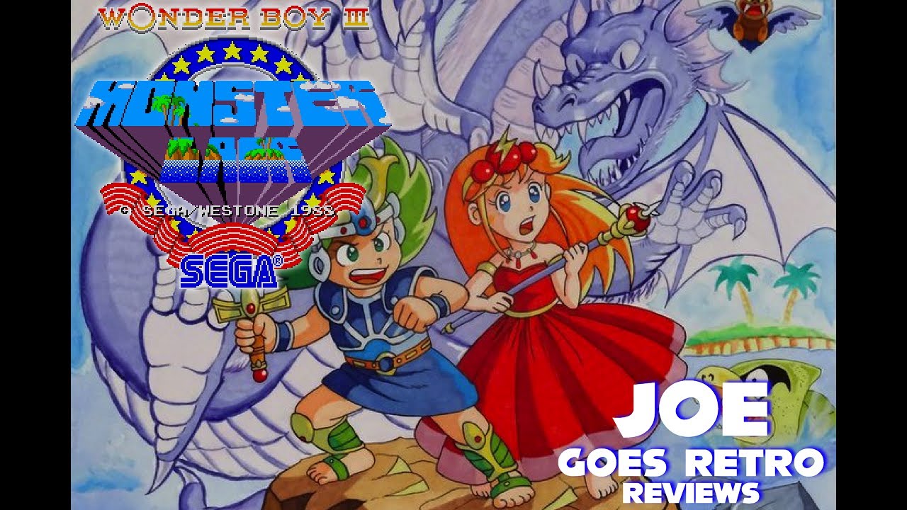 Wonder Boy III:  Monster Lair (Sega Mega Drive) Review - Joe Goes Retro