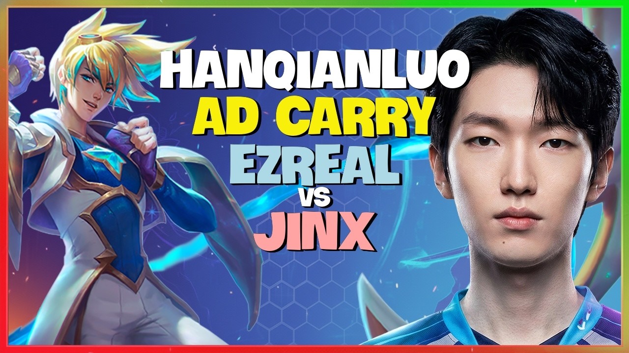 HanQianLuo Ezreal : This Dude is WRECKING CN Super Server With CLEAN Kiting - Engsub