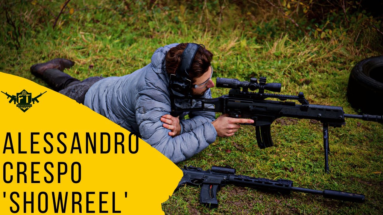 Alessandro Campos Showreel while on the Firearm Training for Film & TV ECSPC Course | FT4FT