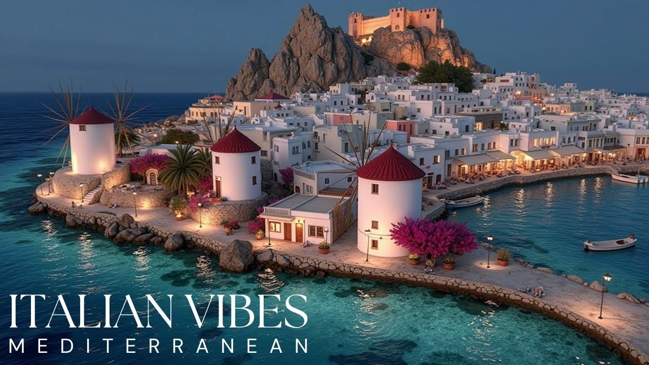 Italian Vibes Music Coastal Mediterranean Chill Lounge Instrumental Summer Vibes Cafe