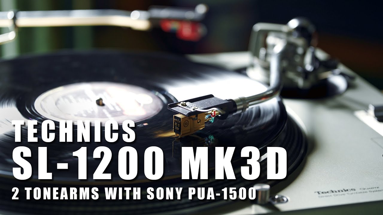 Technics SL 1200 Mk3D / Sony PUA-1500L 12 inch tonearm / custom by Silver Cable Bangkok / Sigma fp