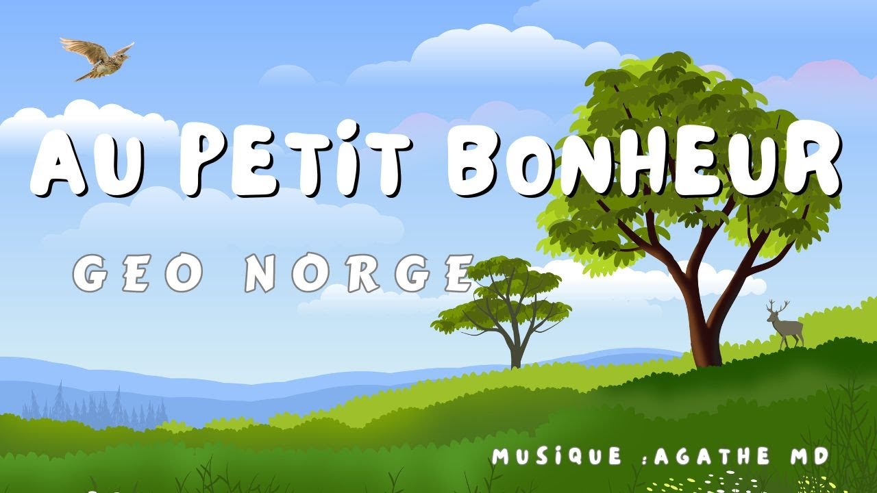 AU PETIT BONHEUR - Poème de Norge mis en musique et interprété par Agathe MD