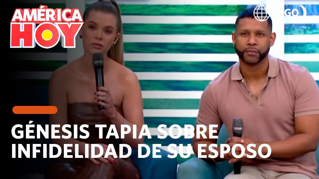 América Hoy: Génesis Tapia sobre infidelidad de su esposo (HOY)