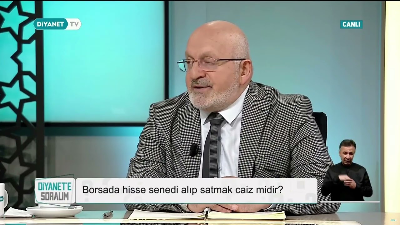 Borsa ve Hisse Senedi Hangi Şartlarda Caiz, Katılım Endeksi Caiz mi??? - DiyanetTV 29.05.2024 Canlı