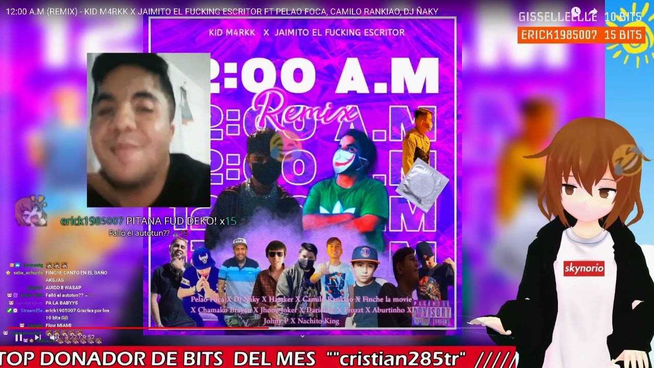 SKYNORIO REACCIONA AL REMIX DEL AÑO  12 AM