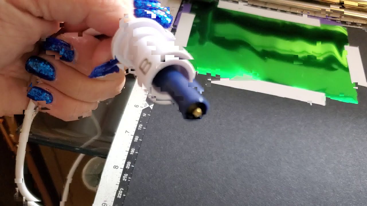 Hot Foil using the Foil Quill in the Scan n Cut.