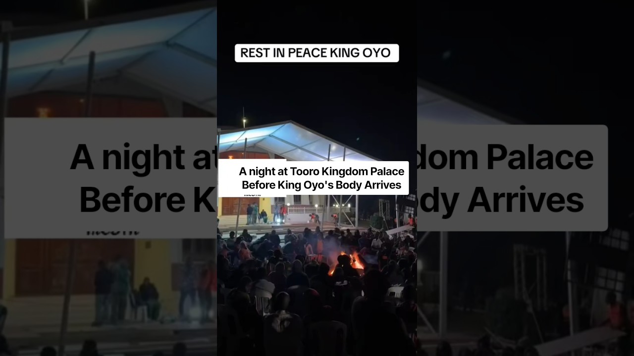 Last night at Karuzika before King Oyo's Body Arrives #kingoyo