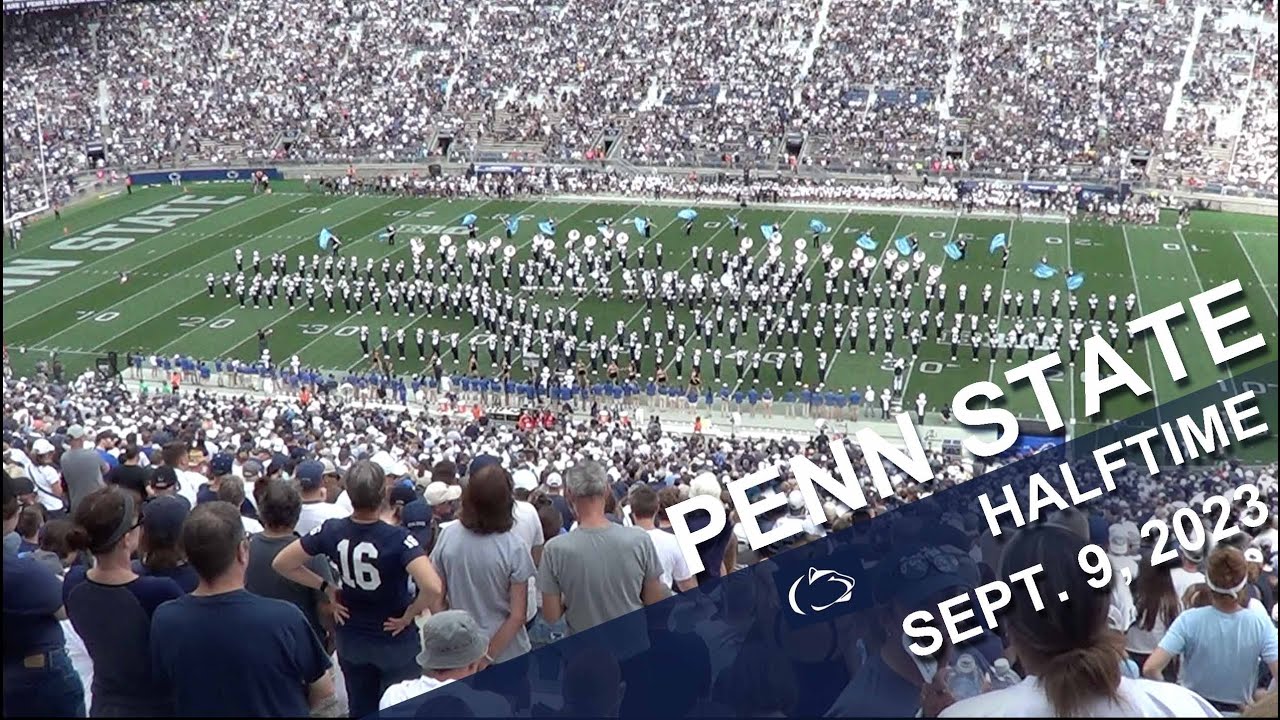 Penn State Blue Band Halftime show, 9/9/2023.