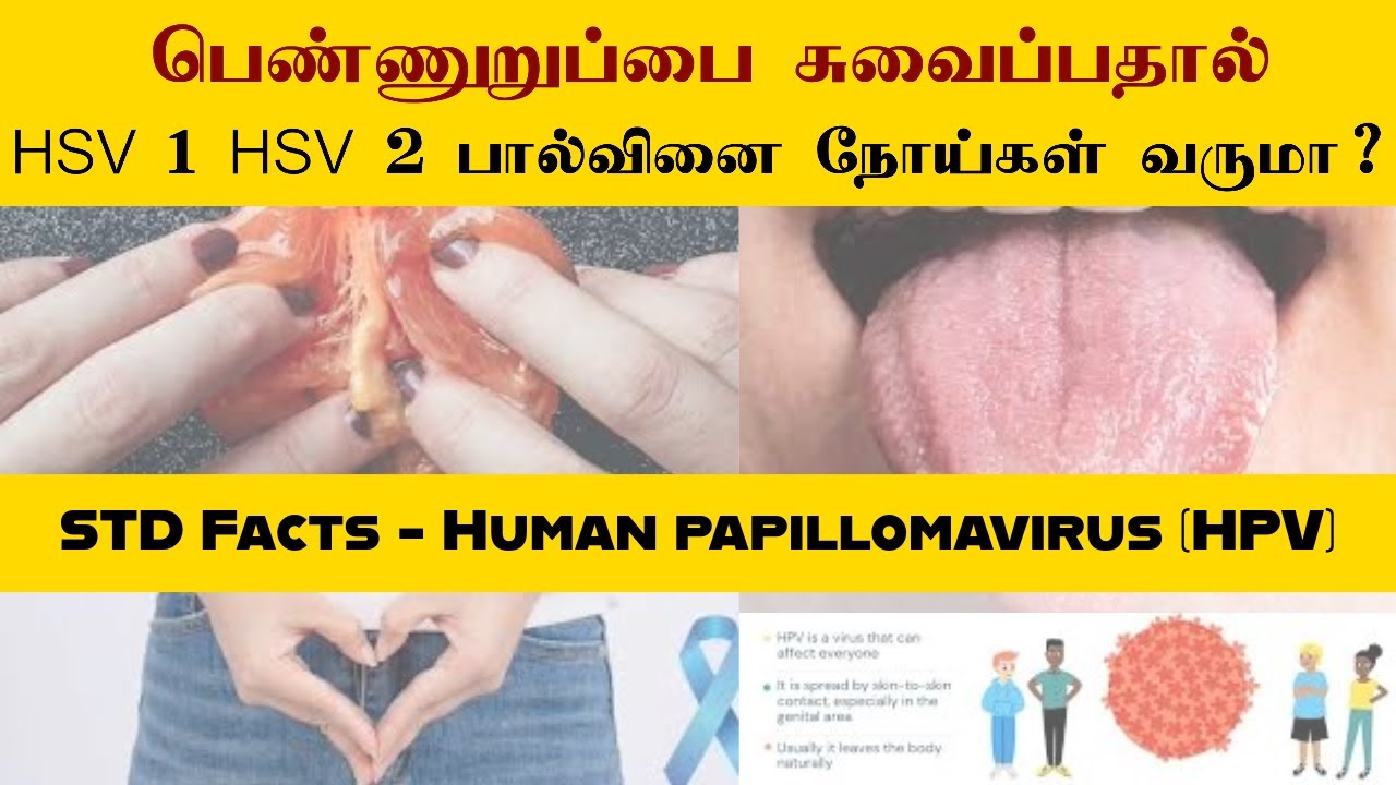 பெண்ணுறுப்பை சுவைப்பதால் HSV 1, HSV 2 பால்வினை நோய்கள் வருமா? STD Facts - Human papillomavirus (HPV)