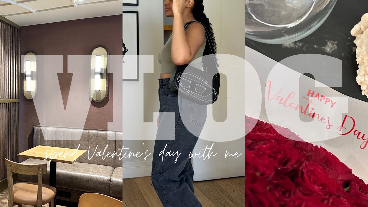 #dailyvlog: spend Valentine’s Day with me ♡ penthouse tour, unboxing gifts, wined and dined and more