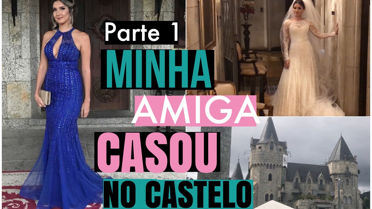 Bastidores do casamento, conhecendo o castelo, meu vestido e mais...