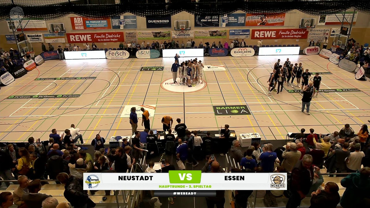 BARMER 2. Basketball Bundesliga ProB | TSV Neustadt temps Shooters VS ETB Miners