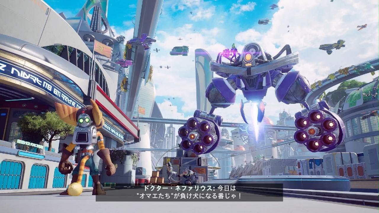 Ratchet & Clank: Em Uma Outra Dimensão_primeira missão é chato