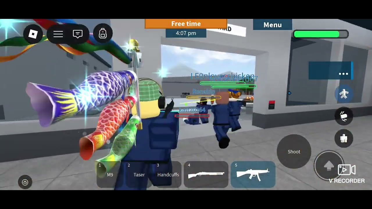 Playing prison life